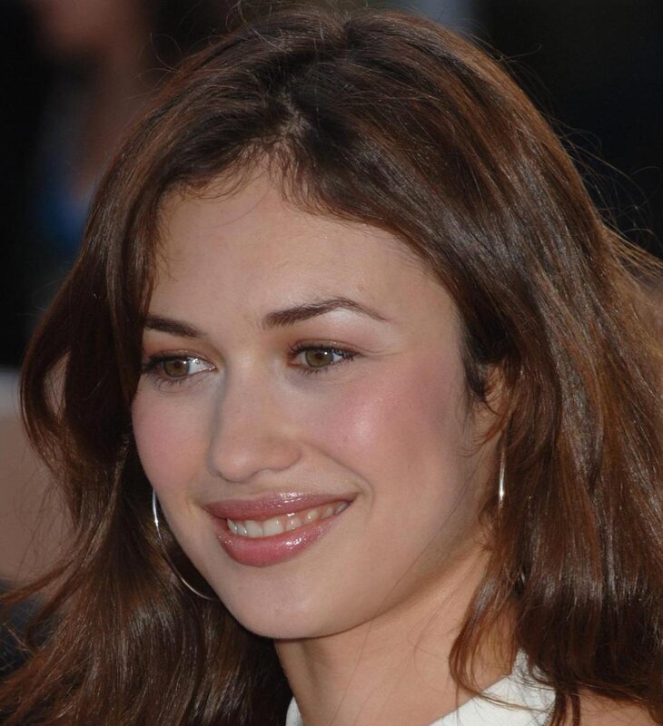 Woman with Brown Hair — Neutral, Photograph, Earring, Smile, Brown Hair