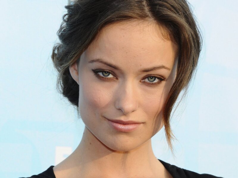 Woman with Brown Hair — Neutral, Photograph, Eyes, Black Top