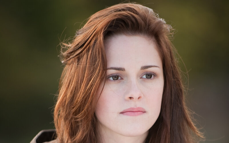 Woman with Brown Hair — Neutral, Photograph, Eyes, Face, Green