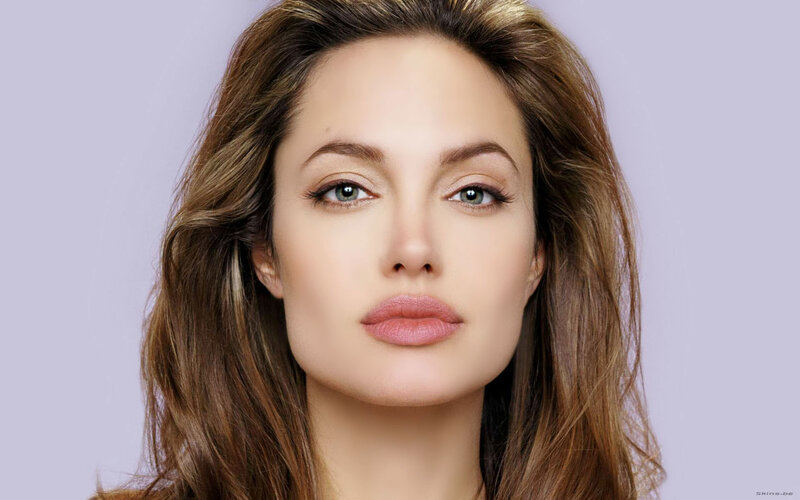 Woman with Brown Hair — Neutral, Photograph, Eyes, Lips