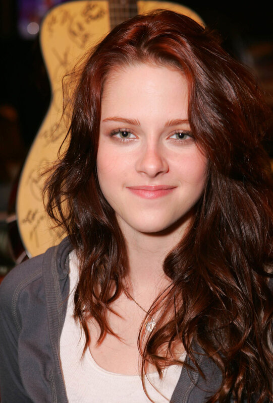 Woman with Brown Hair — Neutral, Photograph, Guitar