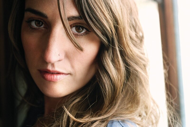 Woman with Brown Hair — Neutral, Photograph, Nose Ring