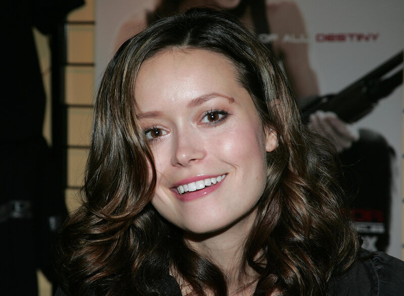 Woman with Brown Hair — Neutral, Photograph, Smile, Poster