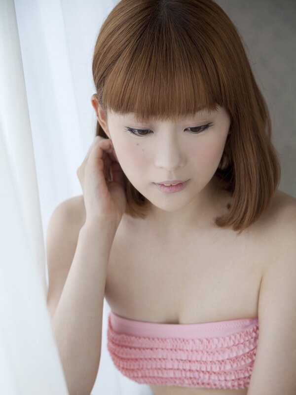 Woman with Brown Hair — Pink, Calm, Morning