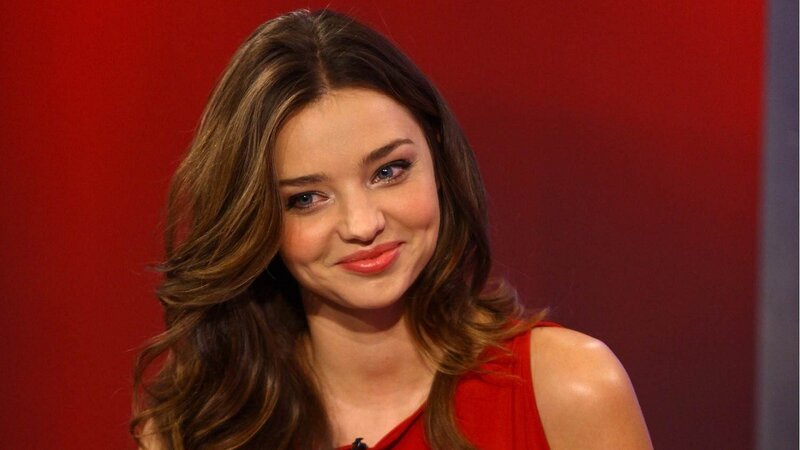 Woman with Brown Hair — Red, Neutral, Photograph, Red Dress, Red Background