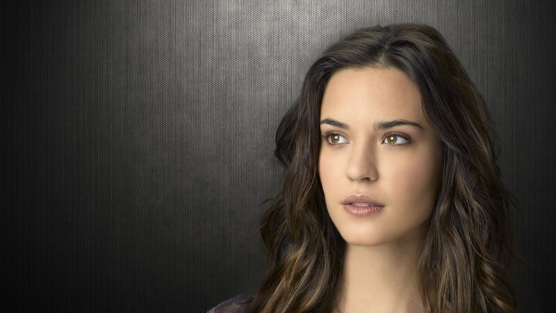 Woman with Brown Hair — Serious, Photograph, Face, Background