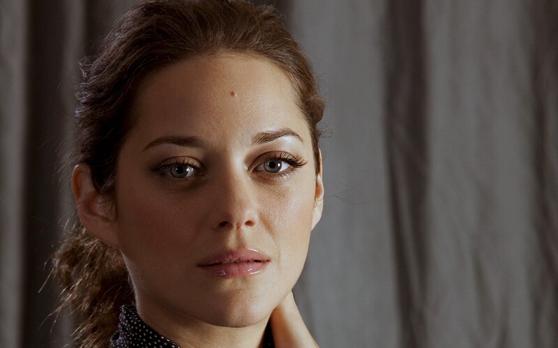 Woman with Brown Hair — Serious, Photograph, Neck