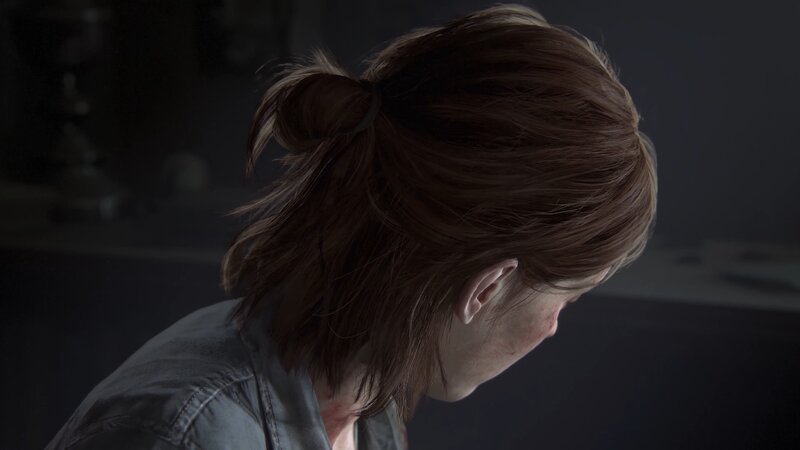Woman with Brown Hair — Somber, 3d Render