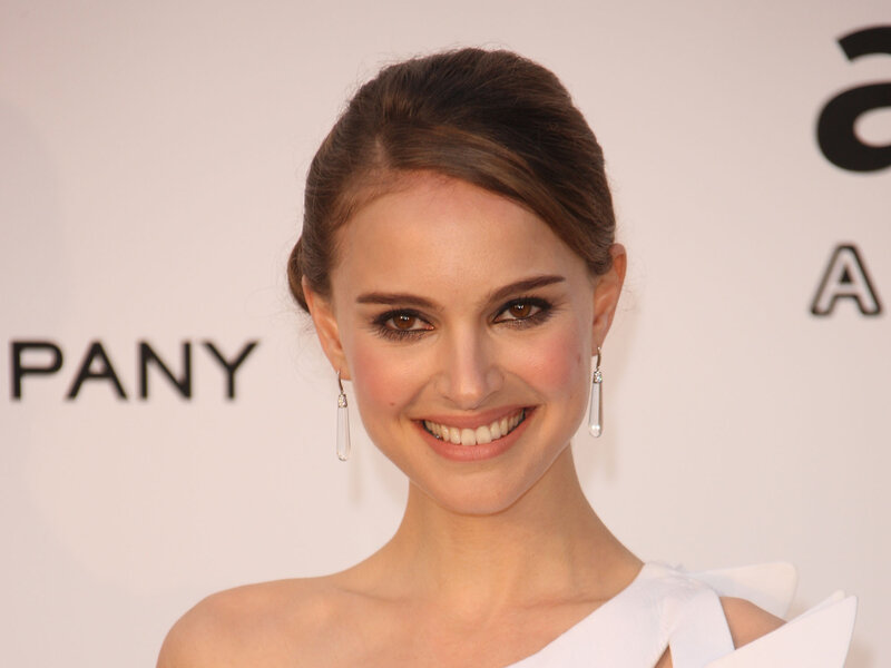 Woman with Brown Hair — White, Happy, Photograph