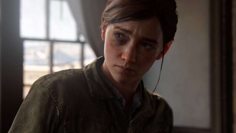 Woman with Bruised Face — Brown