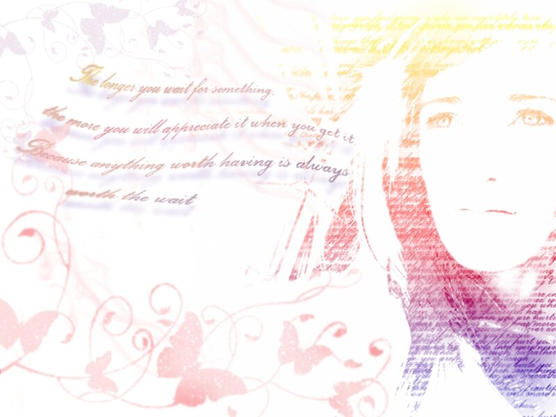 Woman with Butterfly Design