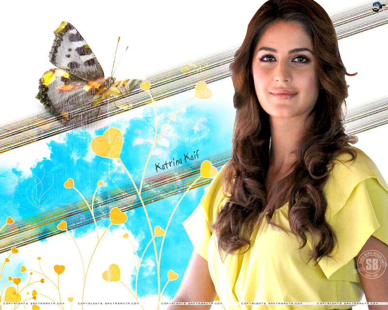 Woman with Butterfly — Yellow, Calm