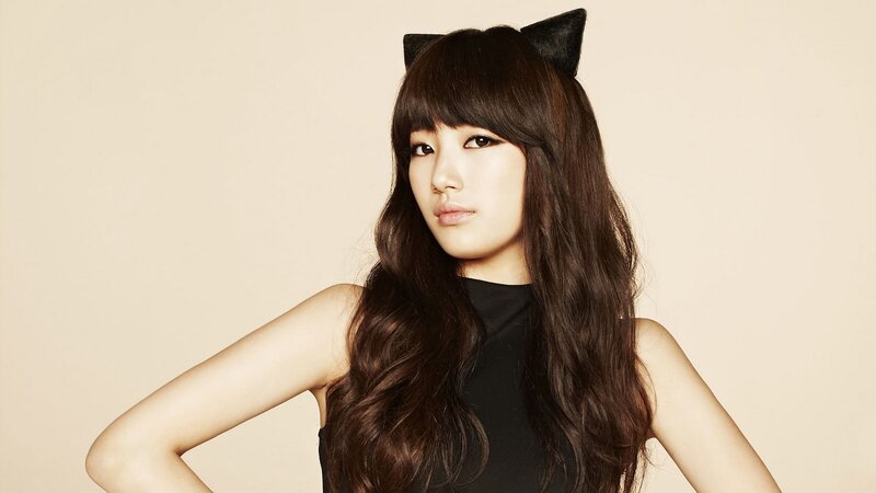woman with cat ears