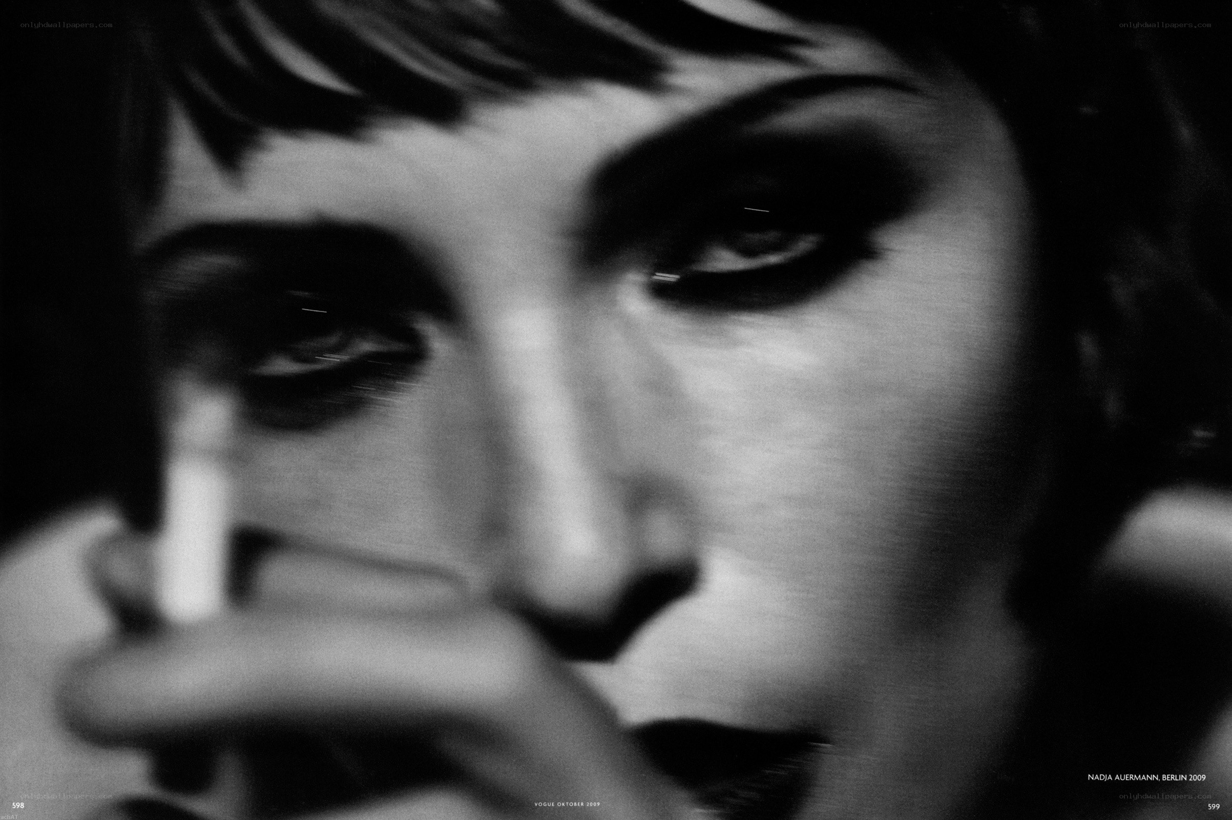 woman with cigarette