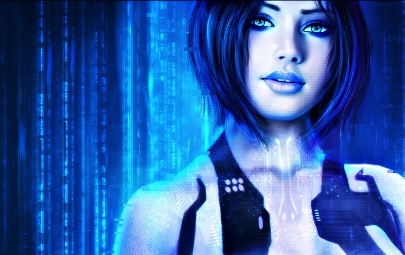 Woman with Circuitry