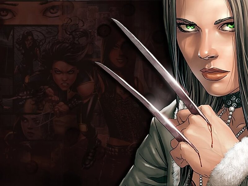 Woman with Claws — Black, Intense