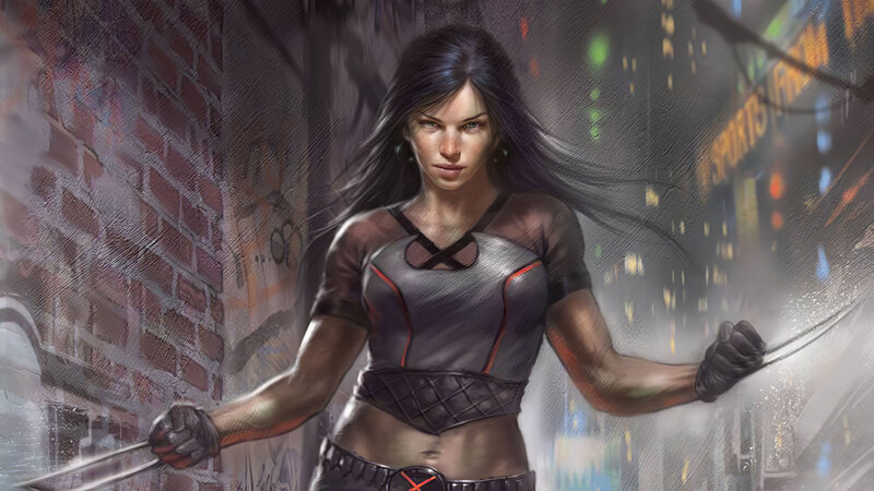 Woman with Claws — Black
