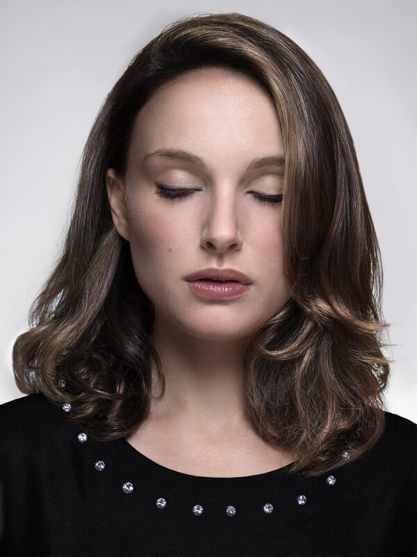 woman with closed eyes