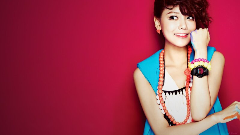 woman with colorful accessories