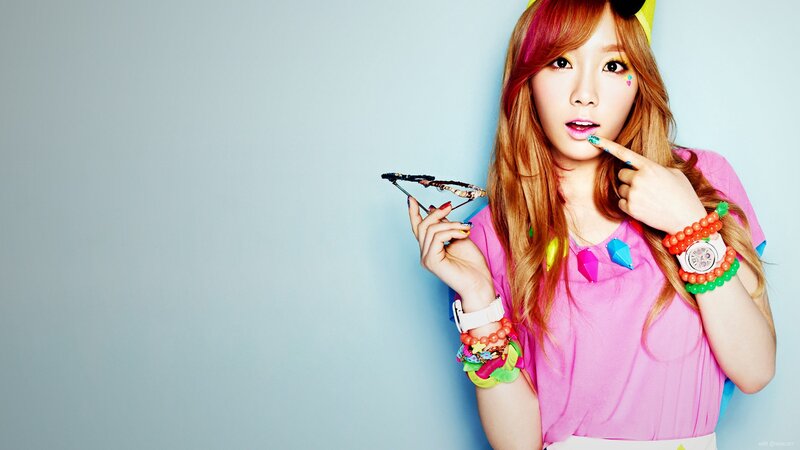 woman with colorful accessories