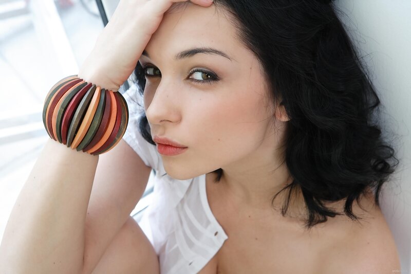 woman with colorful bracelet