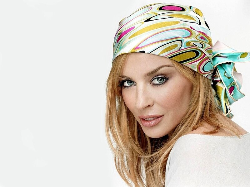 woman with colorful headscarf
