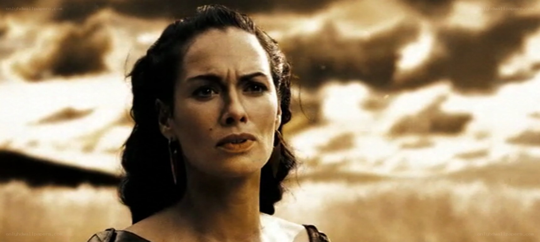woman with concerned expression