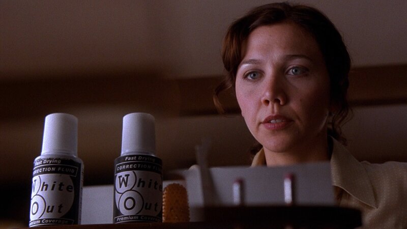 Woman with Correction Fluid