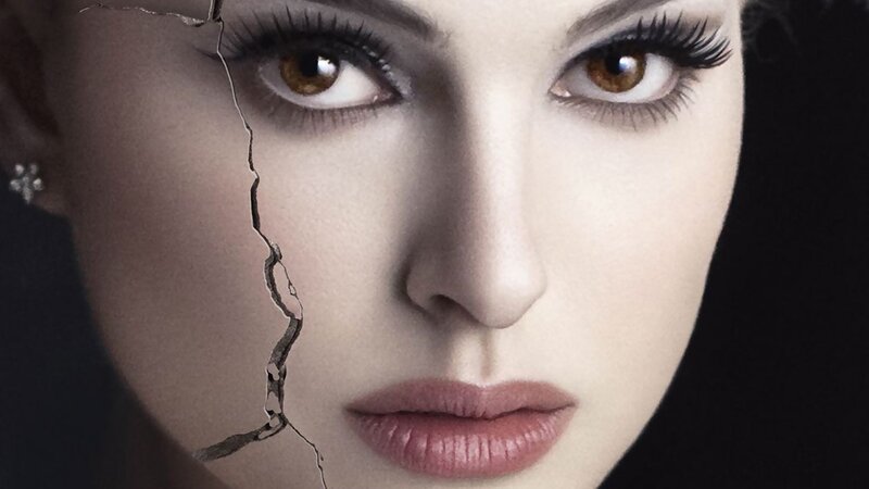 woman with cracked face