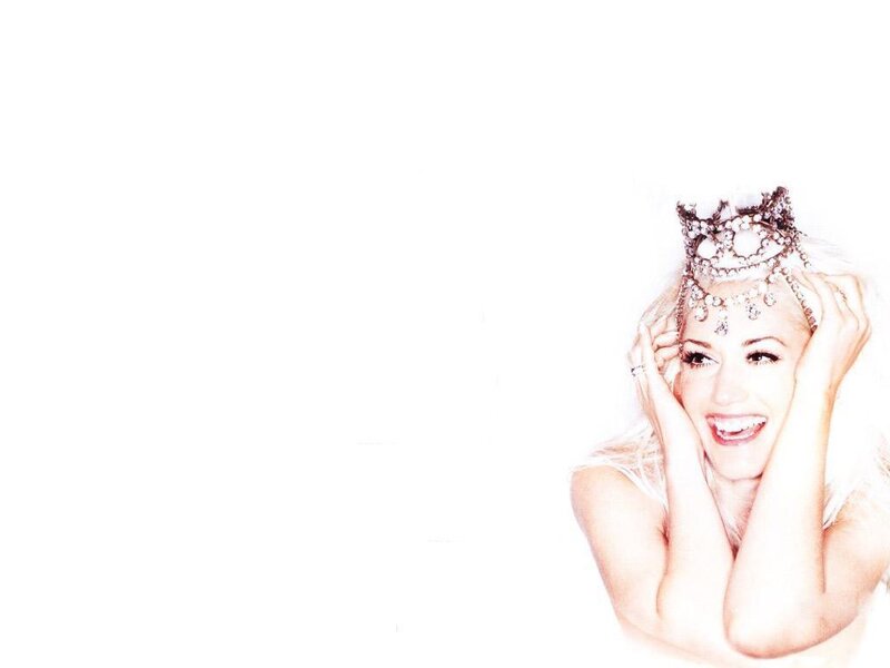 Woman with Crown — White
