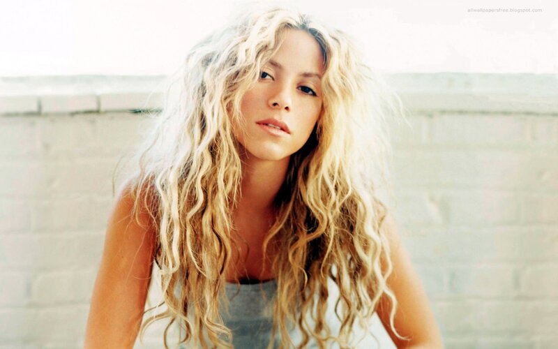 Woman with Curly Blonde Hair — White, Neutral, Afternoon