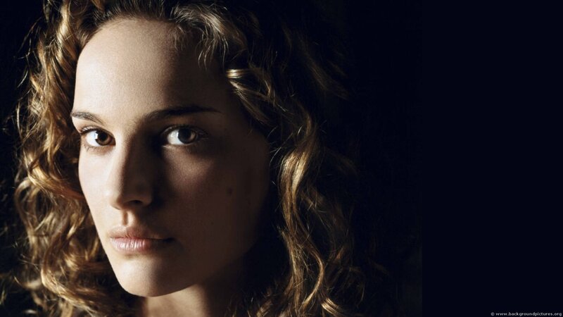 woman with curly hair