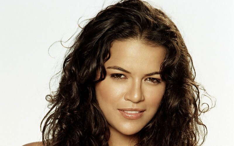 woman with curly hair