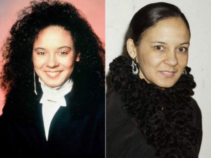Woman with Curly Hair — Black, Neutral, Photograph, Curly Hair, Turtleneck