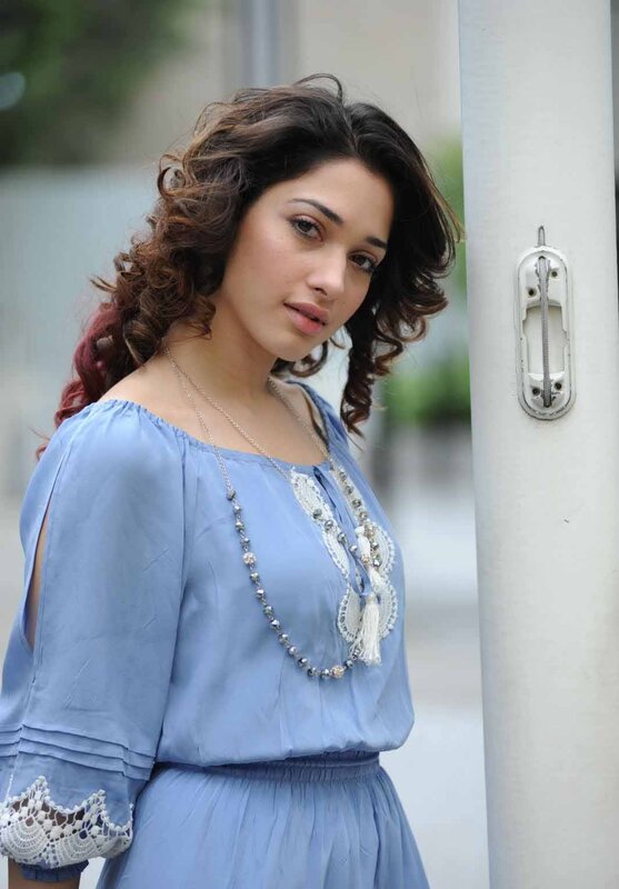 Woman with Curly Hair — Blue, Calm, Afternoon