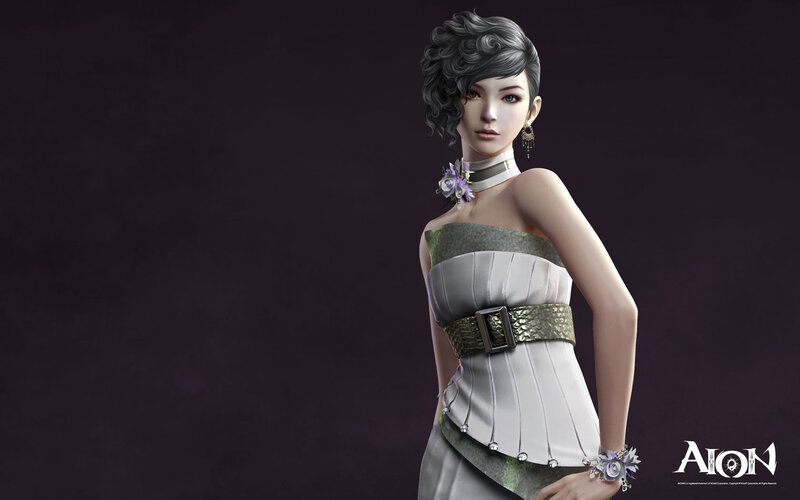 Woman with Curly Hair — Purple, Dramatic, 3d Render