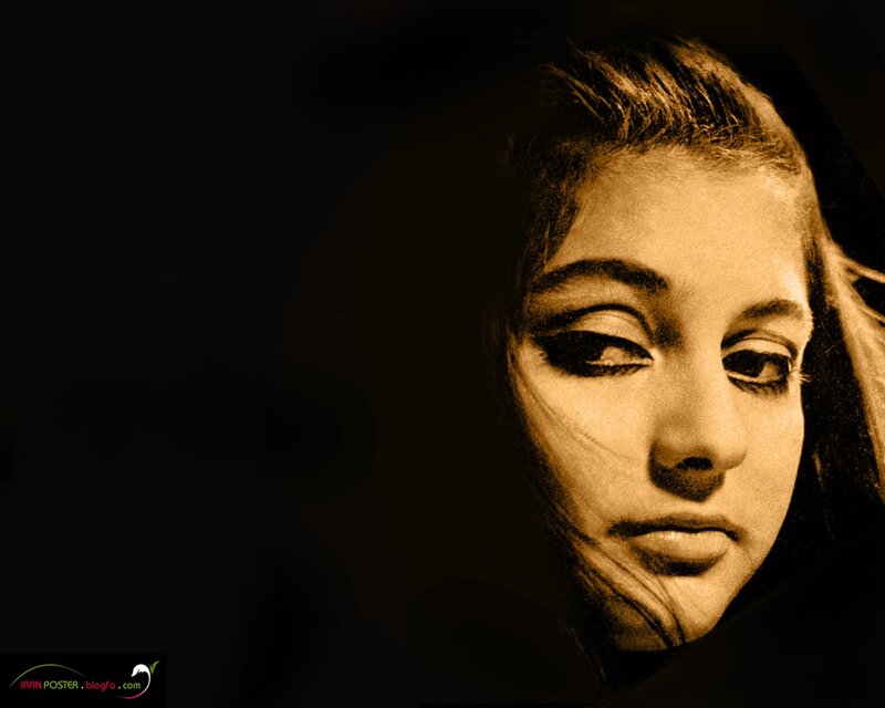 woman with dark eyes