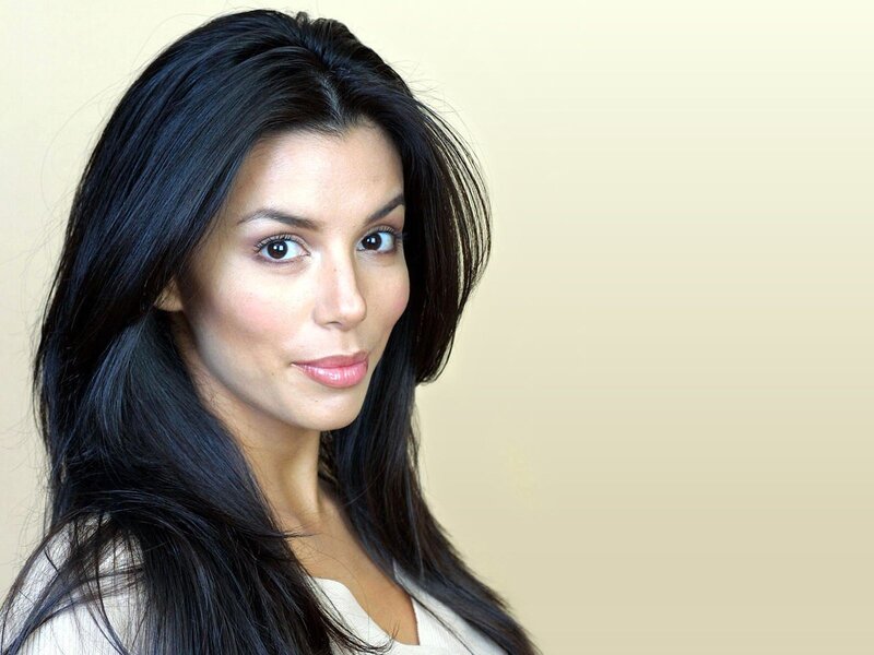 woman with dark hair