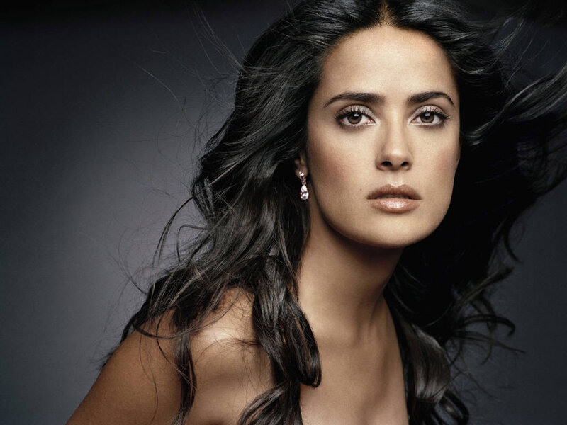 woman with dark hair
