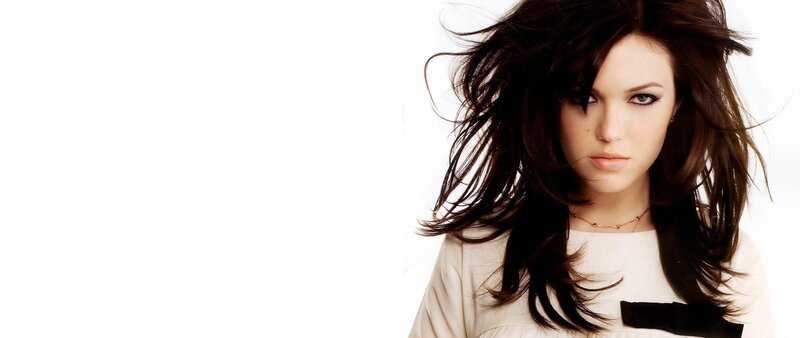 woman with dark hair