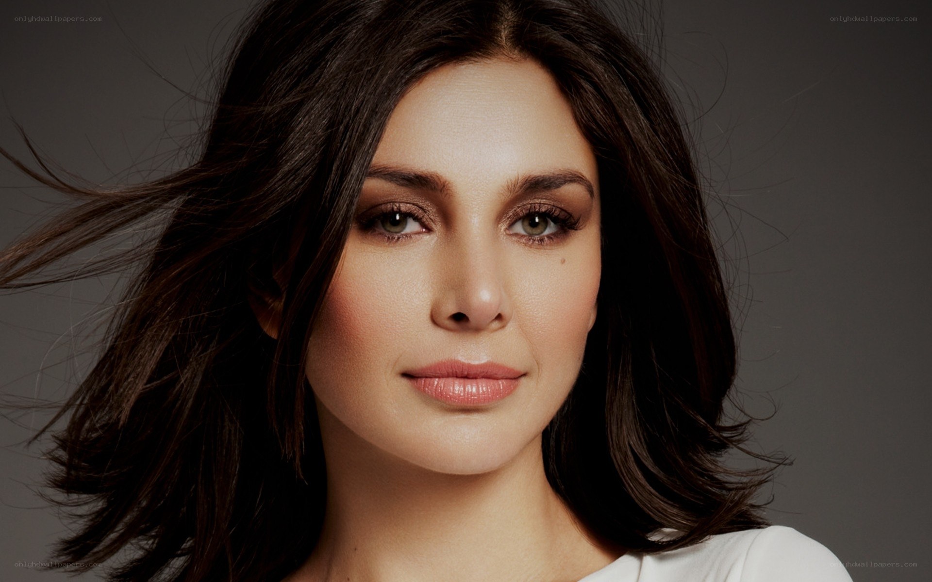 woman with dark hair