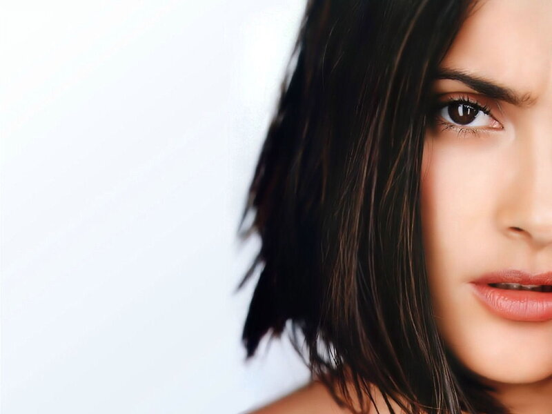woman with dark hair