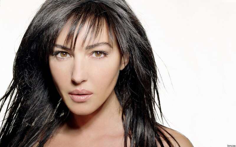 woman with dark hair