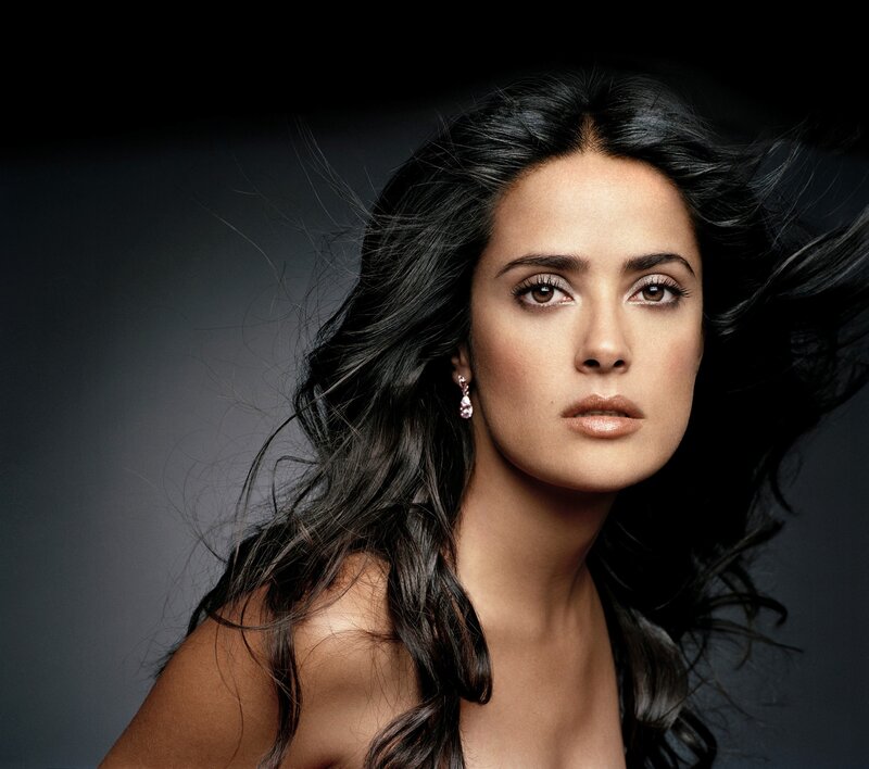 woman with dark hair