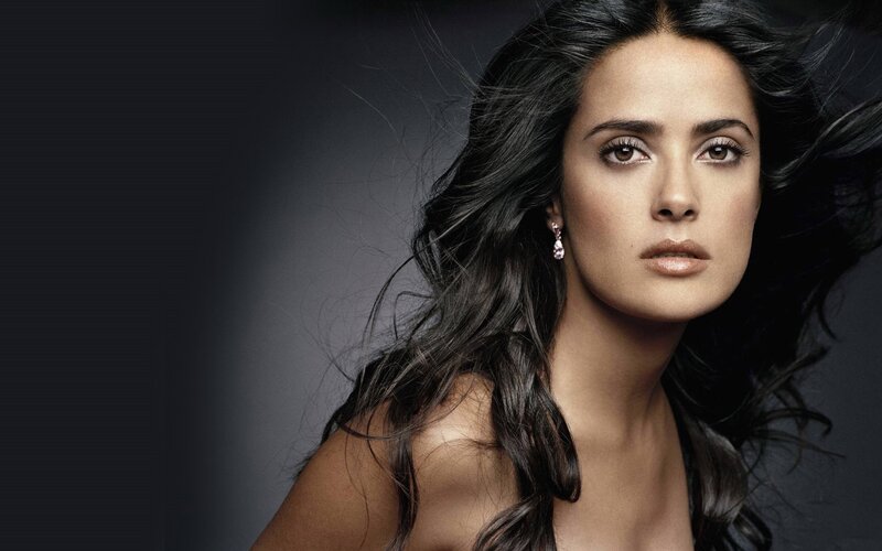 woman with dark hair