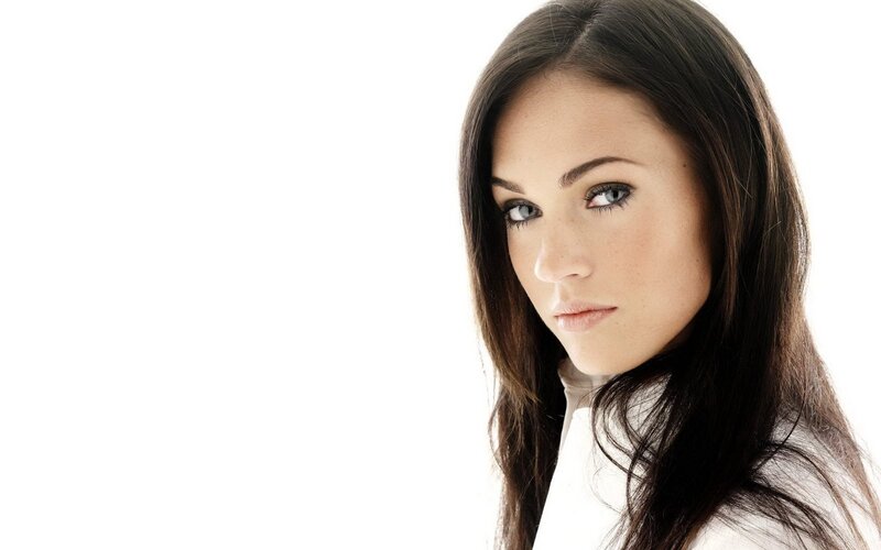 woman with dark hair