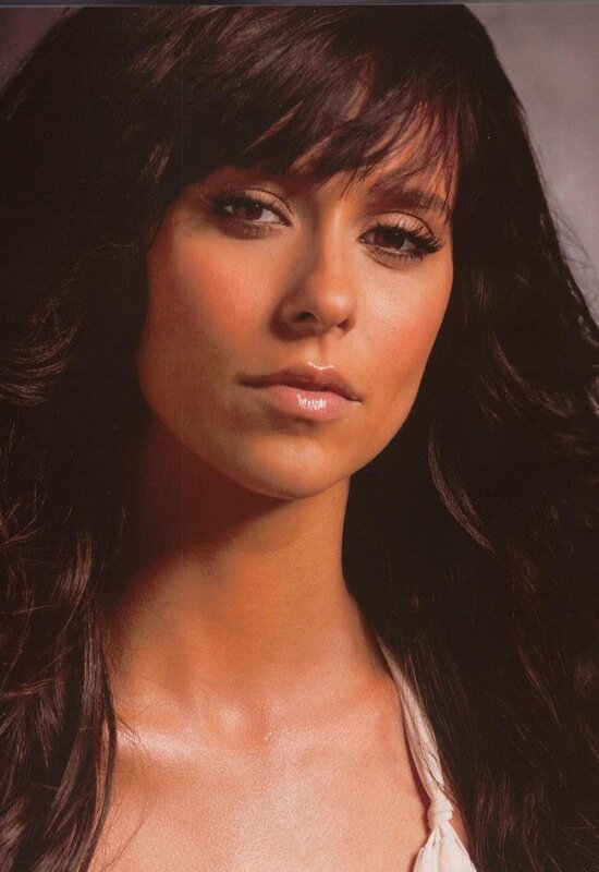 woman with dark hair and bangs