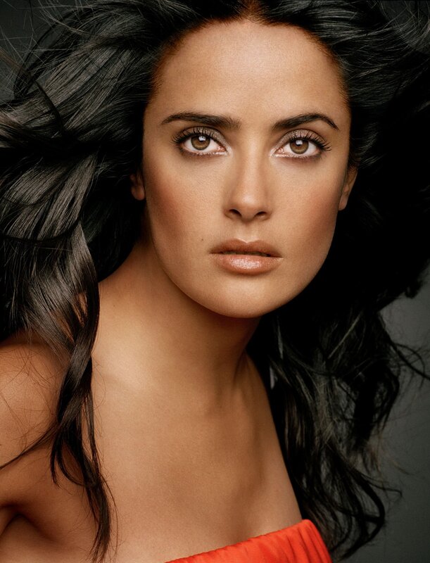 woman with dark hair and brown eyes
