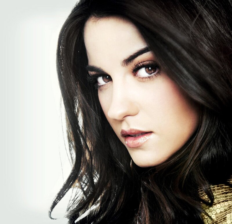 woman with dark hair and brown eyes