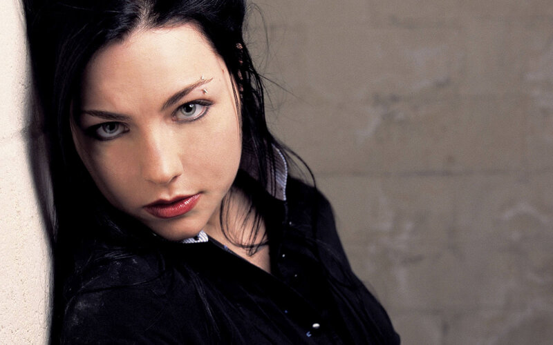 woman with dark hair and makeup